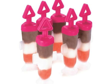 Cuisipro Snap-Fit Triangle Pop Molds Set of 6 Cheap