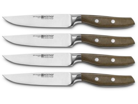 Wusthof Epicure 4.75-inch Steak Knife Set of 4 on Sale