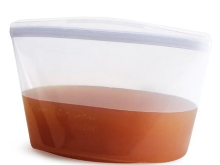 Stasher 6-Cup Silicone Bowl Clear Online