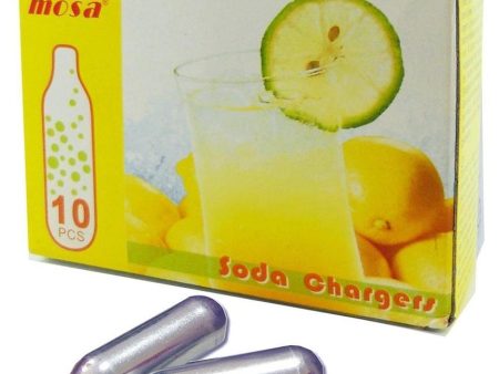 Mosa Soda Siphon Chargers - Box of 10 Sale