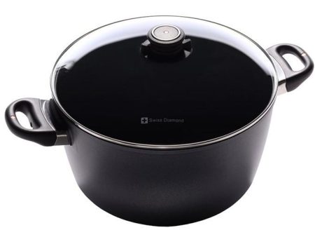 Swiss Diamond 8.5qt Non-Stick Soup Pot with Lid Discount