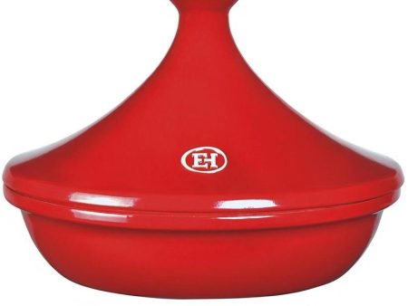 Emile Henry Flame Ceramic 3.5L Tagine II Burgundy Sale