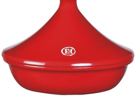 Emile Henry Flame Ceramic 2L Tagine II Burgundy Online Hot Sale