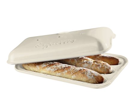 Emile Henry Baguette Baker Linen on Sale