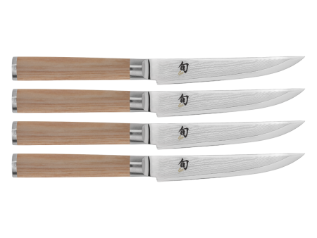 Shun Classic Blonde 4-Piece Steak Knife Set Cheap