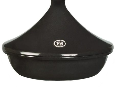 Emile Henry Flame Ceramic 2L Tagine II Charcoal Discount