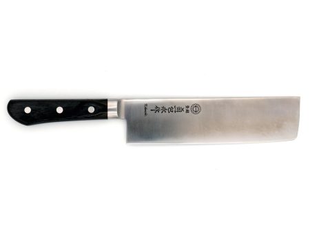 Kikuichi 7.5-inch Semi-Stainless Nakiri Knife For Cheap