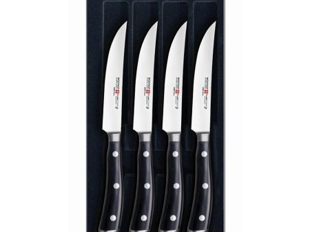 Wusthof Classic Ikon 4-Piece Steak Knife Set 1120360401 on Sale