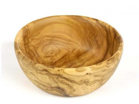 Berard 10in Olive Wood Fruit Bowl For Sale