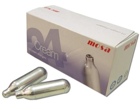 Mosa 24-Pack Cream Whipper Cartridge For Sale