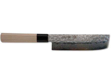 Sakai Takayuki Damascus 45-Layer 6.3-in Nakiri Knife Hot on Sale